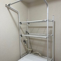 ランドリーラック　洗濯機ラック