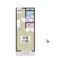 （（１Ｒ））💖立川市💖立川駅徒歩１２分💖敷金礼金０円💖フリーレン...