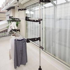 洗濯突っ張り棒