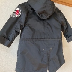 美品　キッズ3ウェイコート　アウター　トレンチコート　１００サイズの画像