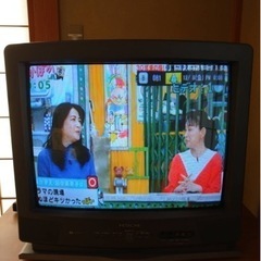 地デジも視聴可能なブラウン管テレビ
