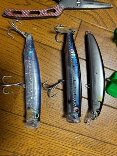 マグロルアー　ダイワプライヤー　ショックリーダー
