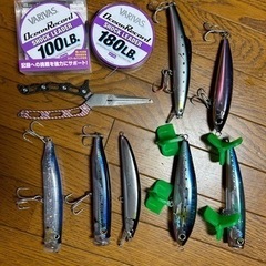 マグロルアー　ダイワプライヤー　ショックリーダーの画像