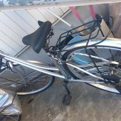 取り引き中 カゴ付き自転車 26インチの画像
