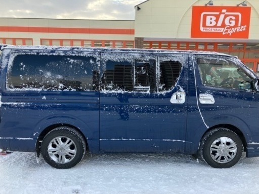 ハイエース200系で使用スタッドレスホイールセット