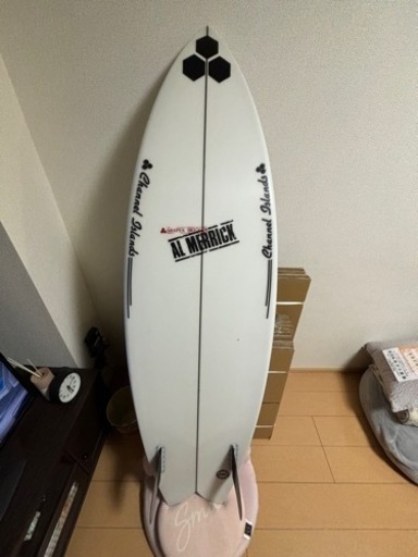 サーフボード　Channel  Fish beard 5’8 29.2l