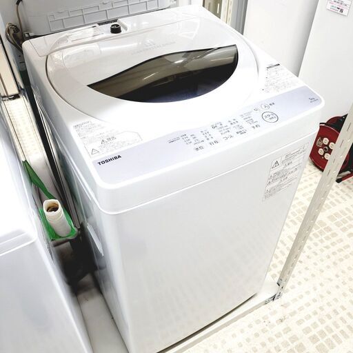3/3東芝/TOSHIBA 洗濯機 AW-5G6 2017年製 5キロ