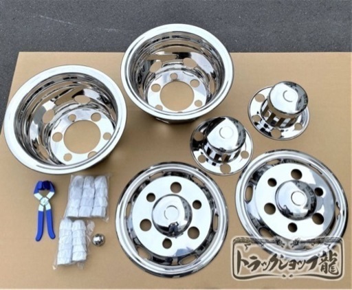 トラック用　メッキキャップ　17.5 ６穴