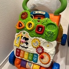【相談中】vtechバイリンガルウォーカー　手押し車　歩行器 メロディ 玩具 知育の画像
