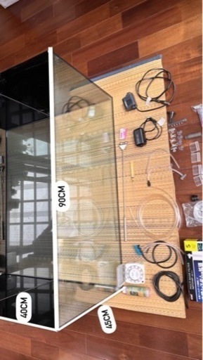 大型水槽 付属品有り 最終値下げ！¥10,000