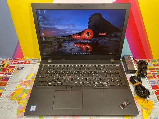 T10 美品 レノボ Thinkpad L590 FHD 15.6型 Office 2021 綺麗 大画面