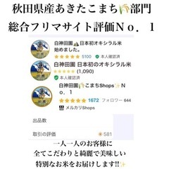 農家直送 秋田県産 令和５年 新米 あきたこまち ３０kg 特別栽培米 有機米 秋田小町 最高等級一等米 無洗米も対応