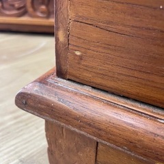 売約済み【BY REUSE 出水店 出張買取•見積完全無料¥0】木彫り収納棚の画像