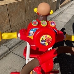 アンパンマン　三輪車　デラックスの画像