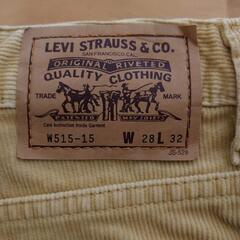 Levi's515　コーデロイの画像