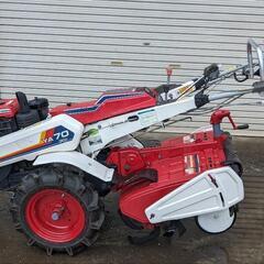 ★石川発　ヤンマー YANMAR　YA70 耕運機　エンジン動作確認済み　セル始動　ディーゼル　直接引取りのみ　売切り 鹿児島発 ヤンマー7馬力セル始動耕運機YA70 タイヤ新品、爪新品交換