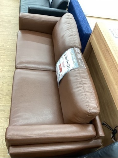 KL-35【新入荷　リサイクル品】2.5シーターソファ　ブラウン
