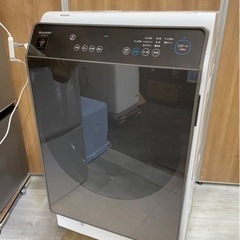 【送料設置費無料】SHARP ドラム式洗濯機 ブラウン系 ES-...