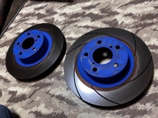 走行200km 86 ZN6 エンドレス スリットローター トヨタ ハチロク ブレーキローター