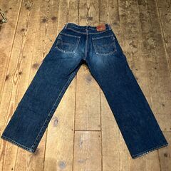 EDWIN 505 デニムストレートジーンズ W30の画像