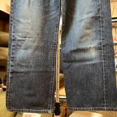 EDWIN 505 デニムストレートジーンズ W30の画像