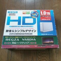 【受け渡し決定】iodata 外付けHDD 1TBの画像