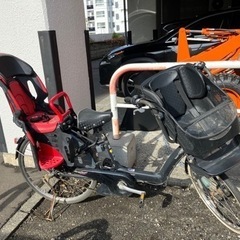 お譲りします。バッテリーなし　ブリヂストン　電動自転車　３人乗り...