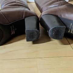 【お渡しの方決定しました】サイズ22cmロングブーツブラウンの画像