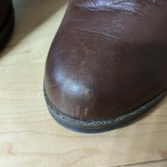 【お渡しの方決定しました】サイズ22cmロングブーツブラウンの画像