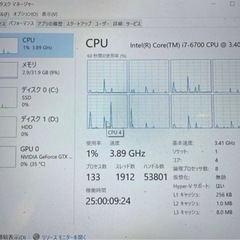 ※決まりました※断捨離の為完全赤字【激安！大容量！迅速発送！第6世代 i7 大容量メモ32GB 大容量SSD2TB 大容量HDD1TB】の画像