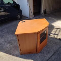 コーナーテーブル　収納の画像