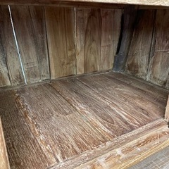 売約済み【BY REUSE 出水店 出張買取•見積完全無料¥0】アジアン木製収納棚の画像