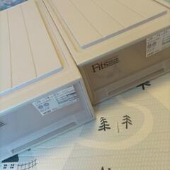 お値引きしました！fits フィッツ　衣装ケース2つ