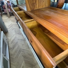【BY REUSE 出水店 出張買取•見積完全無料¥0】下段3段収納シェルフの画像