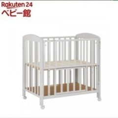 カトージ　ミニベビーベッド　グレー　布団セット