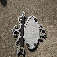 お洒落な表札の画像