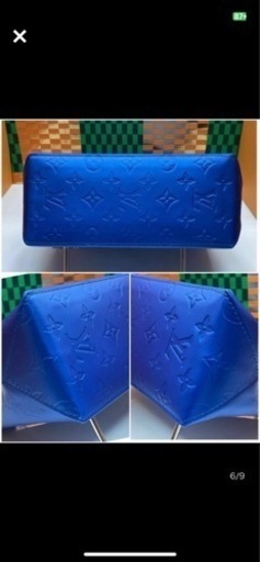 ◇極美品◇LOUISVUITTON◇ヴェルニ◇ペルル◇モノグラム◇リードpm◇艶消し◇メタリックブルー◇ルイヴィトン◇ミニトートバッグ