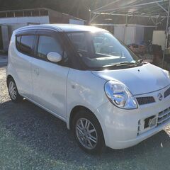 車検代込み価格！日産　モコ　E ショコラティエ　テレビ視聴可能Bluetoothオーディオ付きナビ！の画像