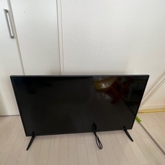 テレビ　43V型　ジャンク品
