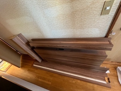 セミダブルベッド　マットレス付き　使用期間1ヶ月のみ！