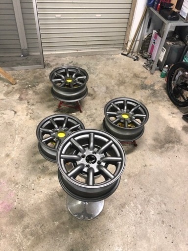 ワタナベ14インチ100PCD 値下げしました