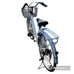 ウェルビーサイクル 自転車 26インチ 白 6段変速 ACTIVE ONEWAY 中古品の画像