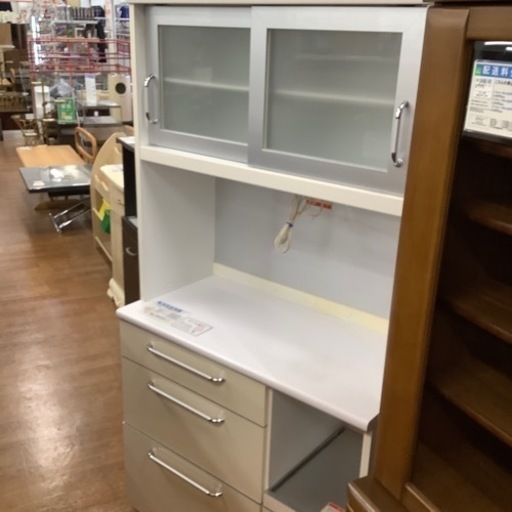 高橋木工所 2枚扉レンジボード【トレファク 川越店】