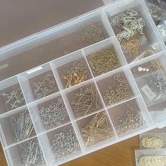ハンドメイド　アクセサリーパーツ　まとめ売りの画像
