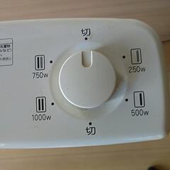 首振り機能付きストーブの画像