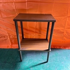 レトロ家具　2段シェルフ　昭和レトロ
