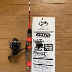 🎣ワカサギ釣り　竿とリール　の画像