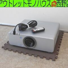 ②パナソニック/Panasonic 業務用 1チップDLP方式プロジェクター PT-DW640S 2014年製 ランプ使用1241/1241時間 リモコン付き 札幌 西野店