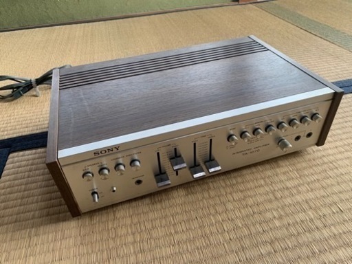【引き渡し者決定】Sony INTEGRATED ANPLIFIER TA-1070