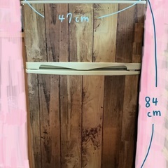 96リットル　冷蔵庫　単身者用サイズ